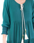 ISLA DRESS (Green)- FINAL SALE